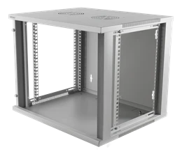 Maršrutizatorius DELTACO 19 "spintelė, 9U, 540x450mm, stiklinės durys 19-5409W