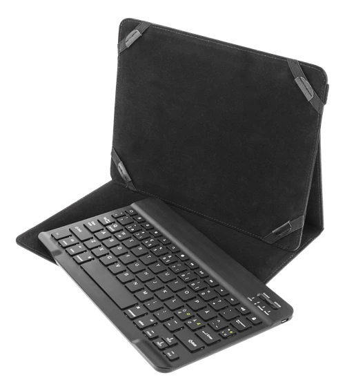 „DELTACO“ dėklas ir „Bluetooth“ klaviatūra 10 „planšetėms, juodas TB-137