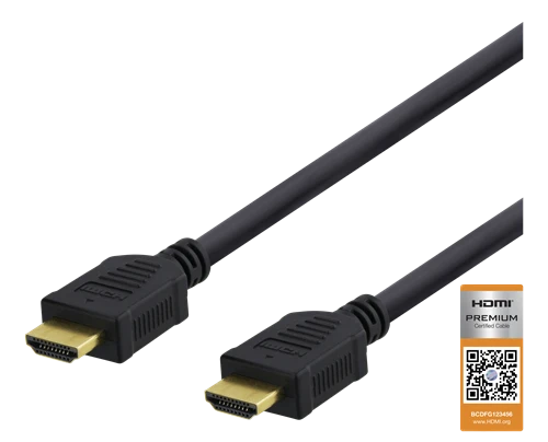 DeltaCo HDMI kabelis su sertifikato žyma