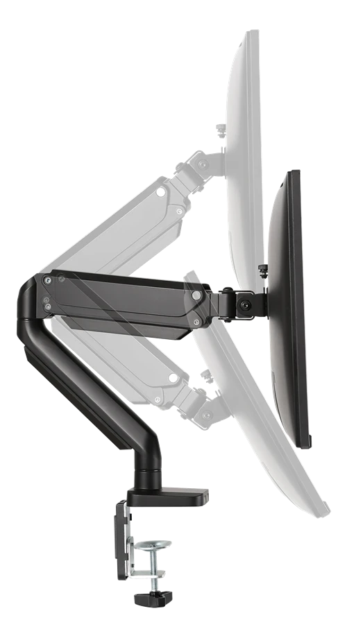 Monitoriaus laikiklis DELTACO OFFICE su dujine spyruokle 17 "-32", 1,5-8kg, 75x75-100x100 / ARM-0350