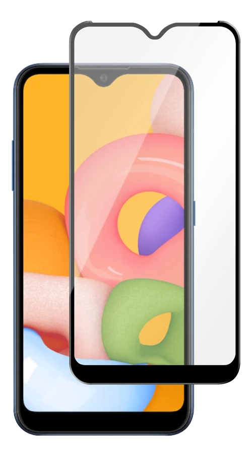„DELTACO“ ekrano apsauga, „Galaxy A02s“, 2,5D stiklas SCRN-A02S