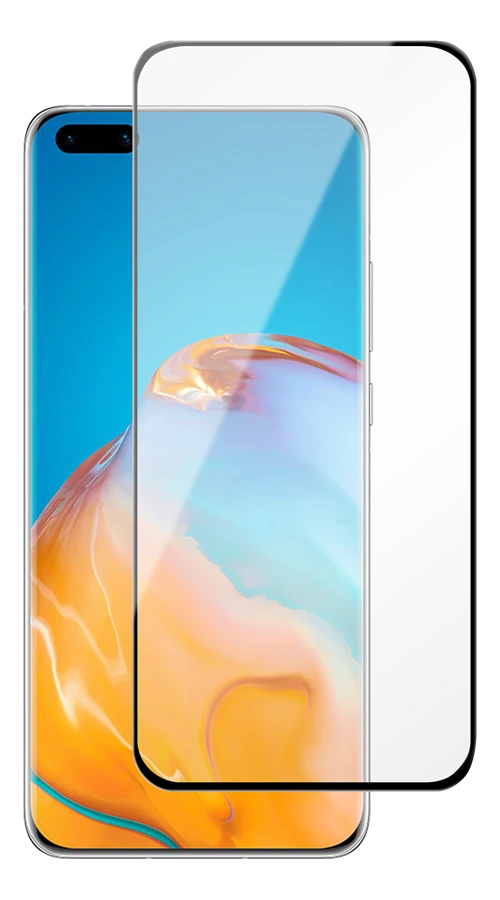 DELTACO ekrano apsauga Huawei P40, 2.5D stiklo, dengia visą ekraną SCRN-P40