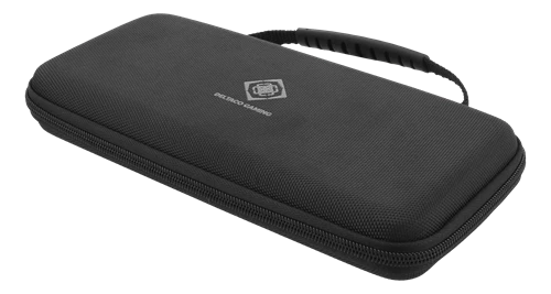 Dėklas DELTACO GAMING Nintendo Switch, 10 kišenių žaidimų, juodas / GAM-089