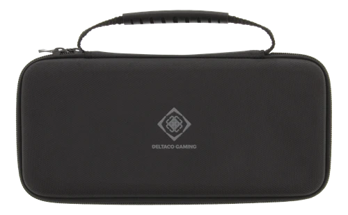 Dėklas DELTACO GAMING Nintendo Switch, 10 kišenių žaidimų, juodas / GAM-089