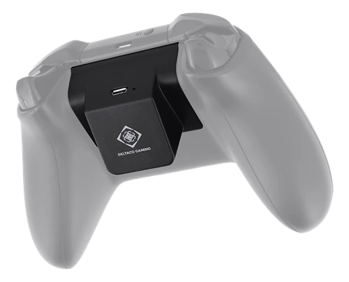 DELTACO GAM-083 Adapteris belaidžiui krovimui, skirtas „Xbox One“ pulteliui, juodas