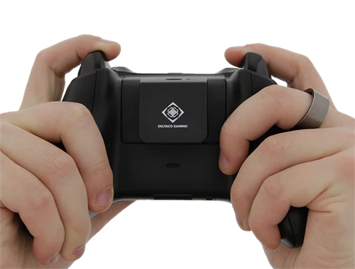 DELTACO GAM-083 Adapteris belaidžiui krovimui, skirtas „Xbox One“ pulteliui, juodas