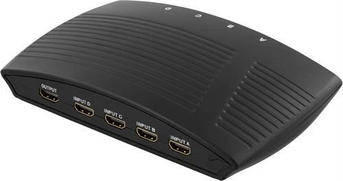 Deltaco HDMI komutatorius su 4 įvesties jungtimis