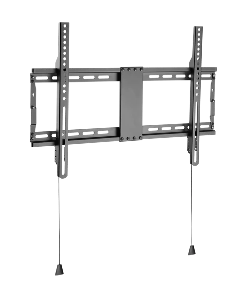 Fiksuotas sieninis laikiklis DELTACO OFFICE lankstomas, 37"-80", 70kg, 200x200-600x400, juodas / ARM-0201