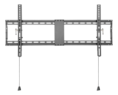 Pakeliamas sieninis laikiklis DELTACO OFFICE lankstomas, 43"-90", 70kg, 200x200-800x400, juodas / ARM-0205