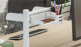 Pieštukinė DELTACO OFFICE balta / DELO-0156