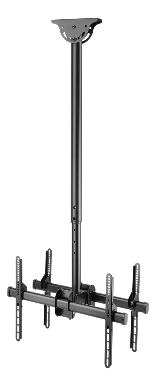 Teleskopinis LED / LCD lubinis laikiklis DELTACO OFFICE 37-70 ", 1060 - 1560 mm, juodas / ARM-0404