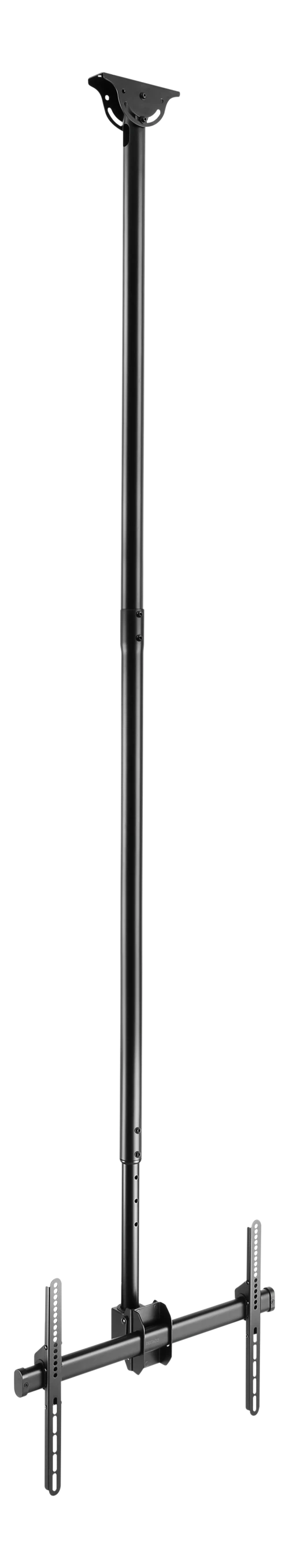 Teleskopinis LED / LCD lubinis laikiklis DELTACO OFFICE 37-70 ", 2500 - 3000 mm, iki 50kg, juodas / ARM-0402