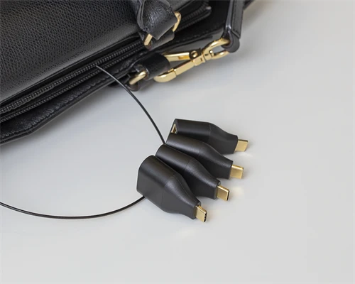 DELTACO OFFICE USB-C adapterių komplektas, mDP, DP, VGA, HDMI, juodas / USBC-AR1
