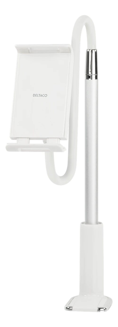 DELTACO Telefonų / planšečių laikiklis, 4 "ir10.6" , Baltas / ARM-277