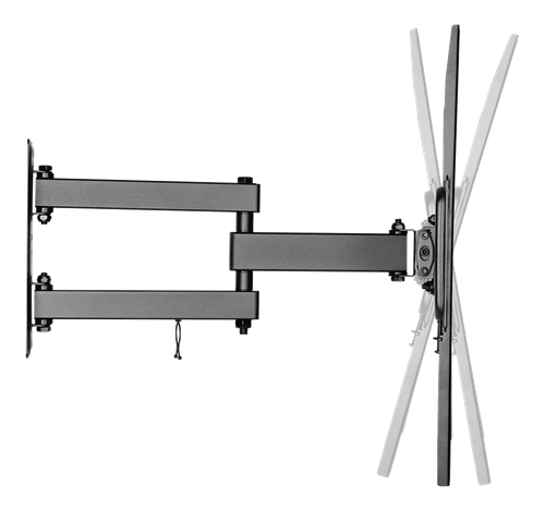 TV laikiklis DELTACO 3 krypčių, 32"-55", 35kg, 200x200-400x400 juodas / ARM-1200