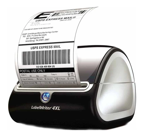 DYMO LabelWriter 4XL, juodas and baltas label spausdintuvas, USB connected, PC, 53 labels / minute S0904950