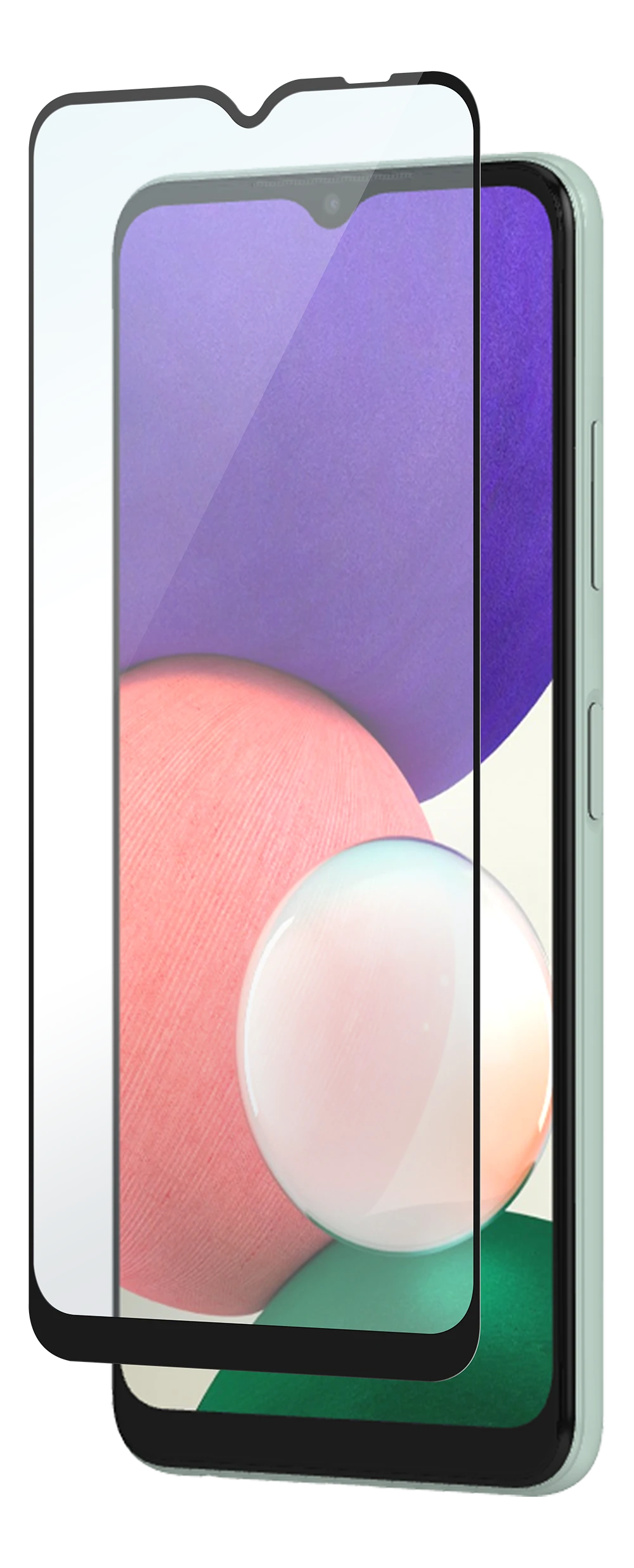 Ekrano apsauga DELTACO skirta Samsung Galaxy A22, 2.5D grūdintas stiklas, 9H kietumas / SCRN-A22