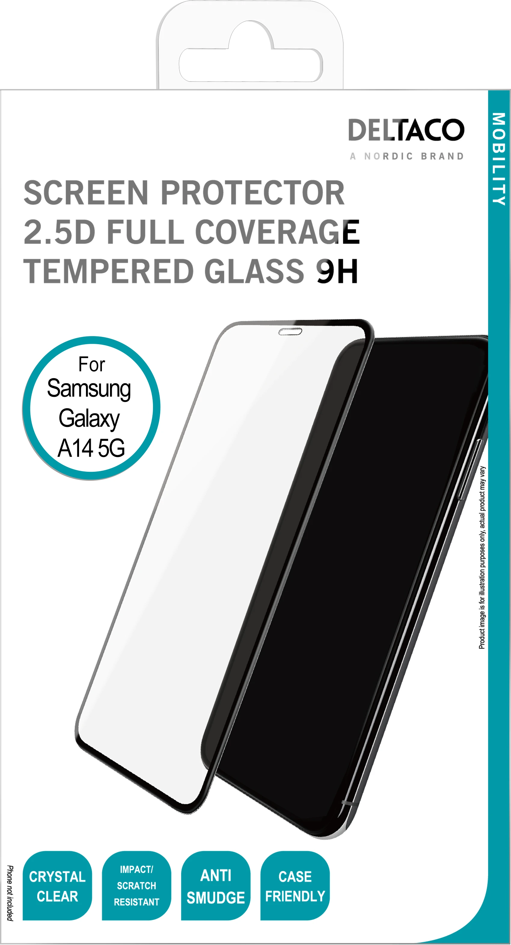 Ekrano apsauga DELTACO skirta Samsung Galaxy A14 / SCRN-A14