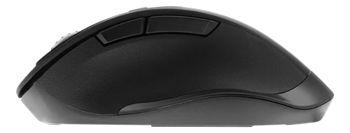 Deltaco Ergoniška pelė DELCO OFFICE tylūs patarimai, bevielė 2.4G, 2400 DPI, juoda / DE-0310