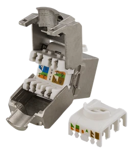 FTP Cat6a "Keystone" jungtis be įrankių DELTACO MD-112