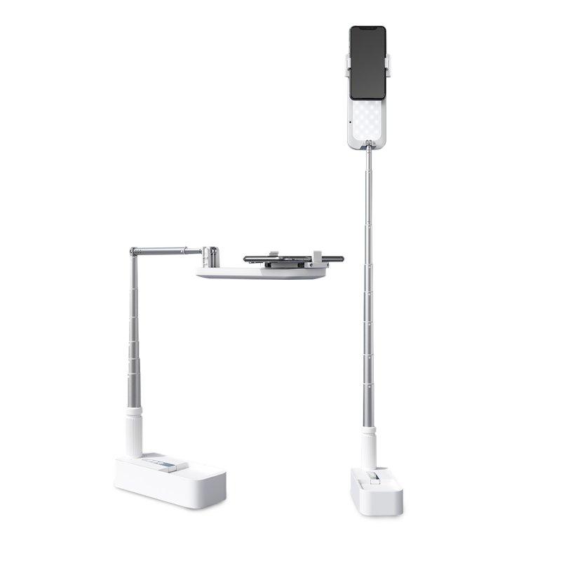 „Gadgetmonste“ asmenukių stovas „4smarts LoomiPod“ sulankstomas su lempomis ir nuotolinio valdymo pultu / 462710 / 6530045