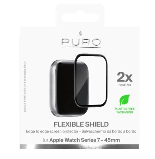 Apsauginis ekrano stiklas išmaniojo laikrodžio Apple Watch 7, 45mm