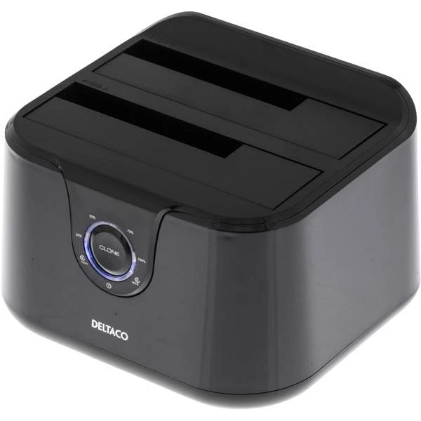 Deltaco HDD stotelė su klonavimo funkcija