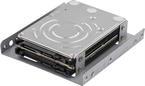 HDD laikiklis dvigubam diskui į 3.5 colio vietą