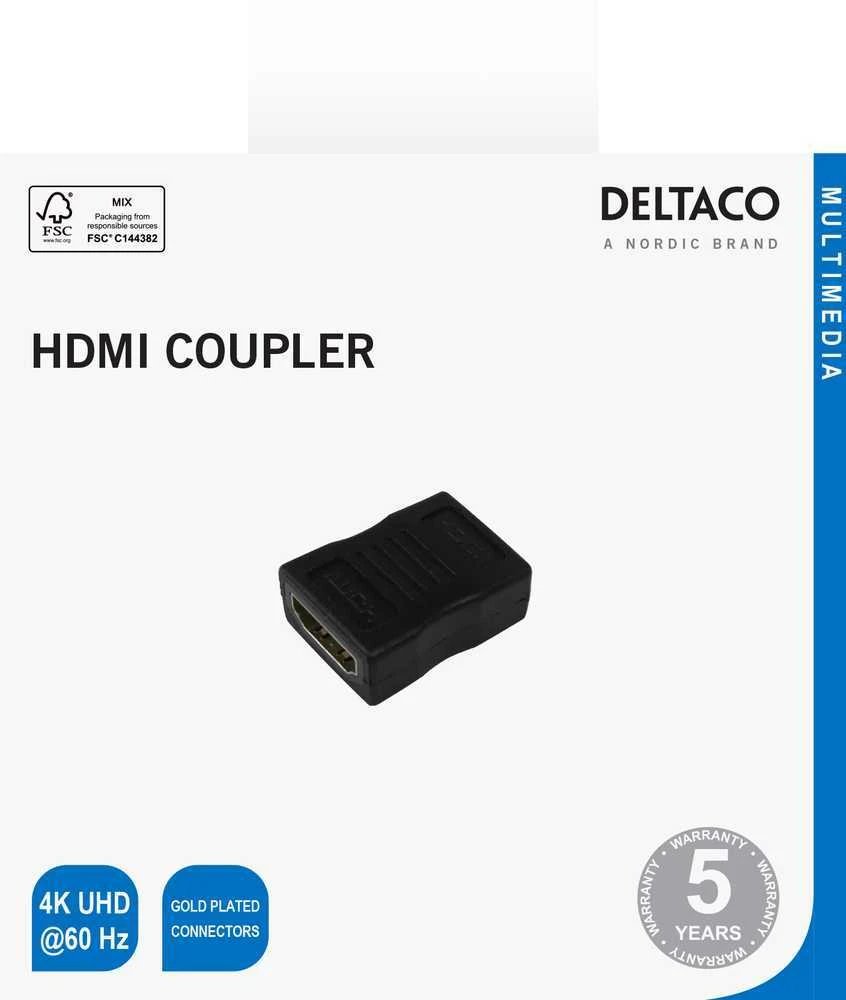 Deltaco HDMI jungties adapteris 4K