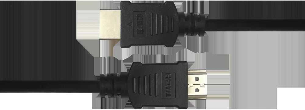 Deltaco HDMI kabelio jungtys iš arti