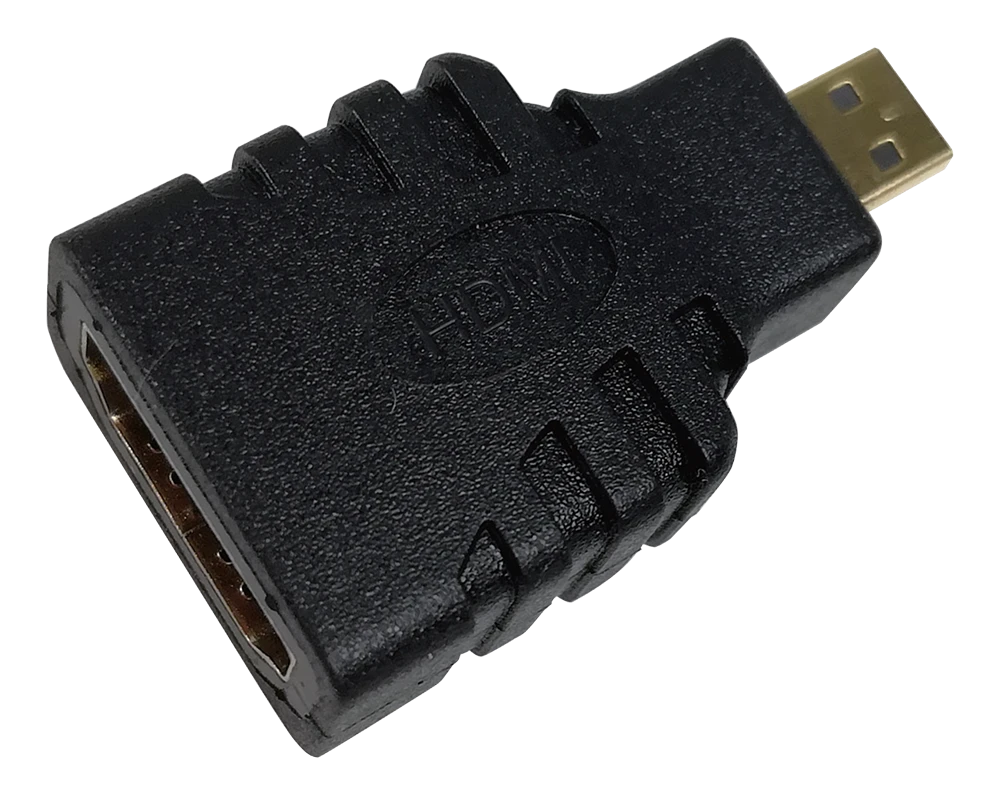 Micro HDMI į HDMI adapteris, juodas