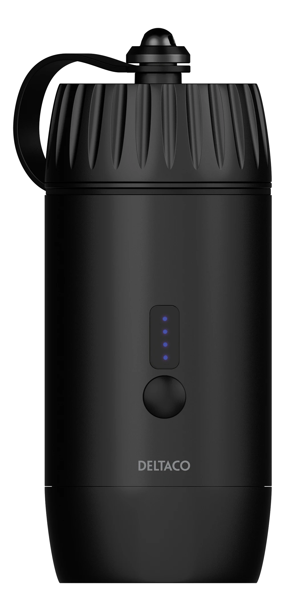 Išorinė baterija DELTACO 15 000 mAh, IP67, USB-A ir C, žibintuvėlis, SOS LED / PB-Q1002
