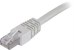 Kabelis DELTACO F / UTP Cat6 0.7 m. pilkas / STP-607