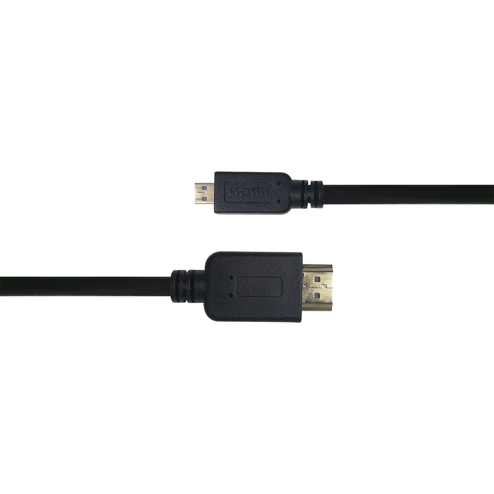 HDMI į micro HDMI kabelio jungtys