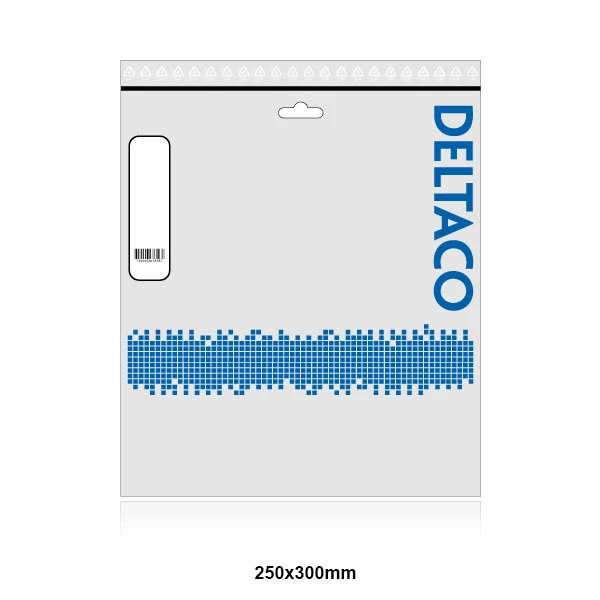Kabelis DELTACO U / UTP Cat6a patch, 2m, 500MHz, LSZH, juodas / TP-62SAU