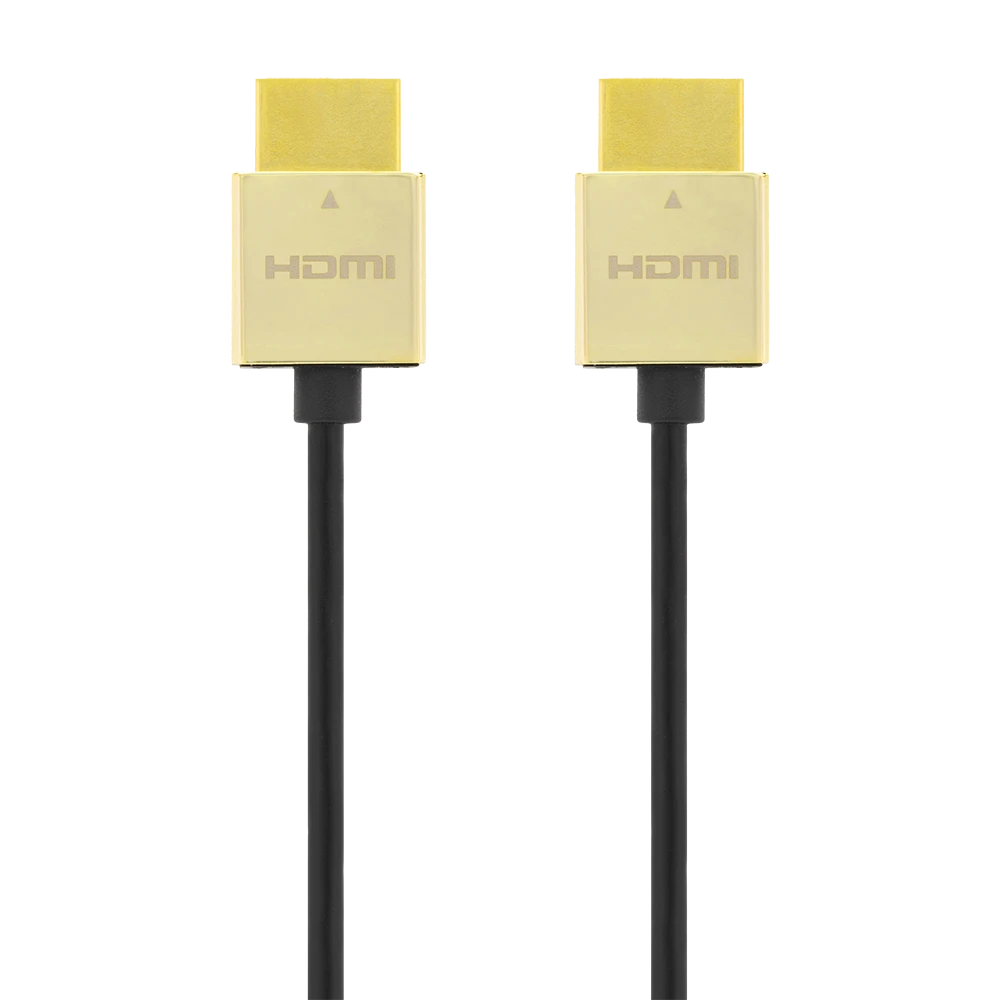 HDMI kabelis auksiniais antgaliais