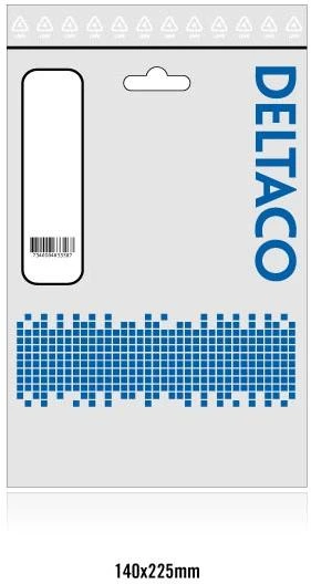 Kabelis DELTACO USB 2.0 "A-B", 2.0m, baltas-juodas / USB-218
