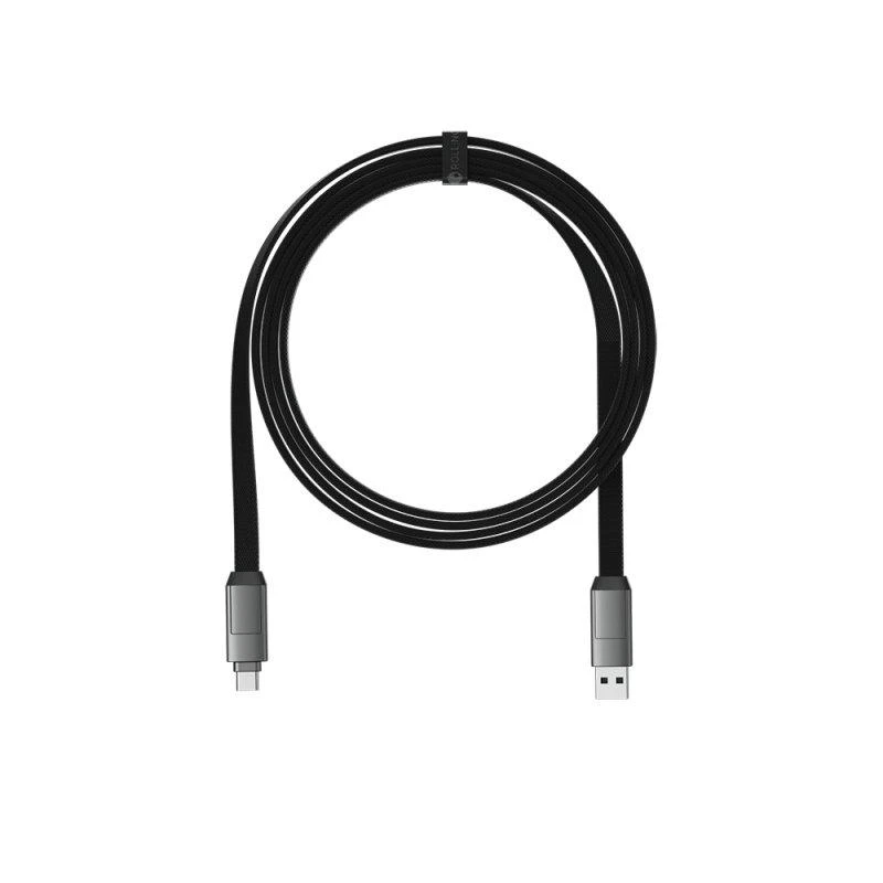 Kabelis visiems įrenginiams Rolling Square inCharge® 6 Max USB-C/Lightning/Micro USB, 1.5m/ 6770058