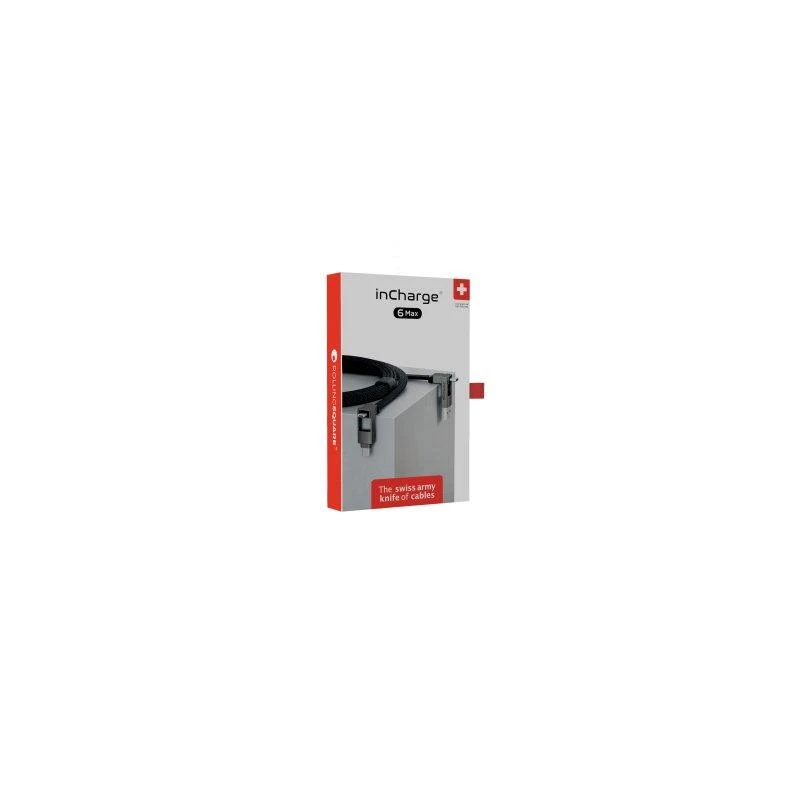 Kabelis visiems įrenginiams Rolling Square inCharge® 6 Max USB-C/Lightning/Micro USB, 1.5m/ 6770058