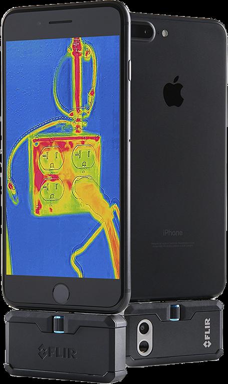 FLIR ONE PRO iOS - termo kamera iOS telefonams