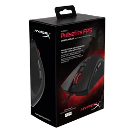 HyperX Pulsefire Core RGB žaidimų pelė, Juoda