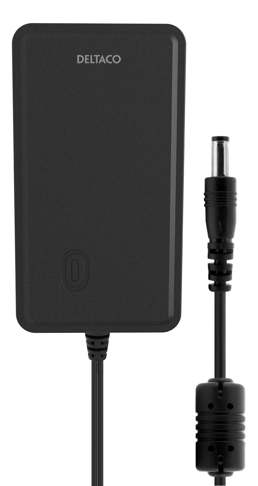 Deltaco 12V maitinimo adapteris su jungtimi ir filtru