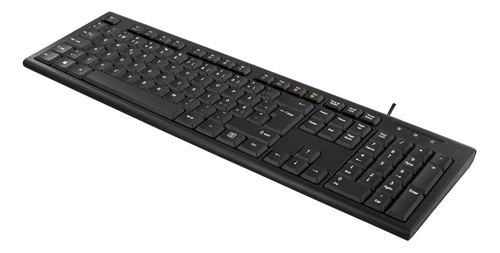 Klaviatūra DELTACO LT, USB, juoda / TB-626-LT