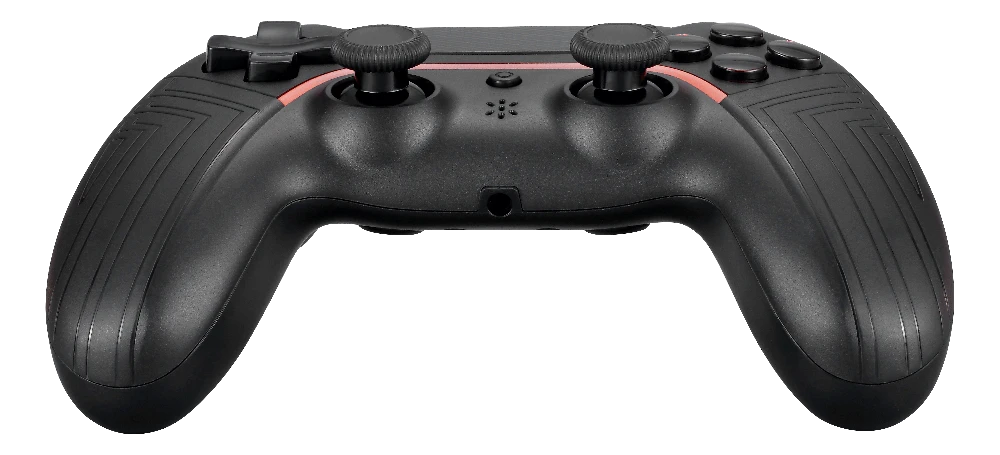 PS4/PC/Android/iOS valdiklis DELTACO GAMING Bluetooth, 2 programuojami makrokomandos mygtukai, juodas / GAM-139