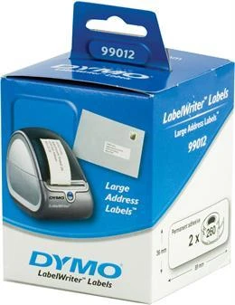LabelWriter baltos adresų etiketės, 89x36mm, 24 pak. (6240vnt), birios DYMO / S0722390