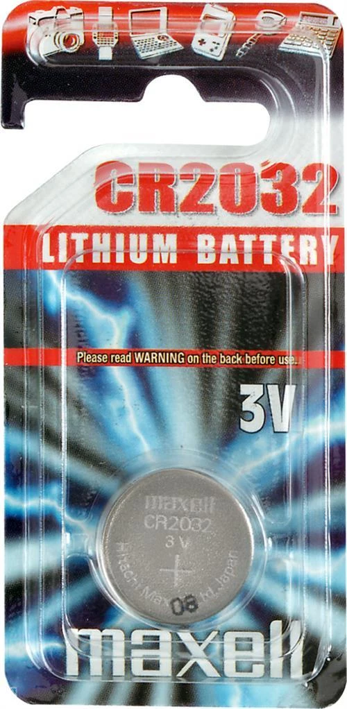 Maxell CR2032 3V elementas pakuotėje