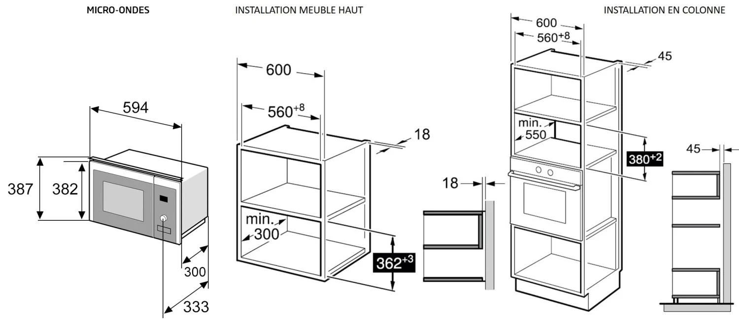 Mikrobangų krosnelė Microwave orkaitė BEKO BMGB20212B