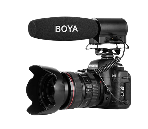 Mikrofonas BOYA su integruotu Micro SDHC, juodas / BY-DMR7 / BOYA10034