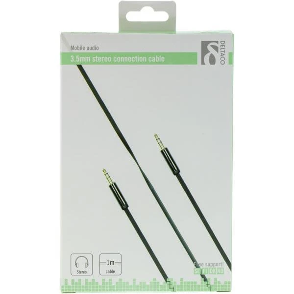 Deltaco 3.5mm garso laidas originalioje pakuotėje