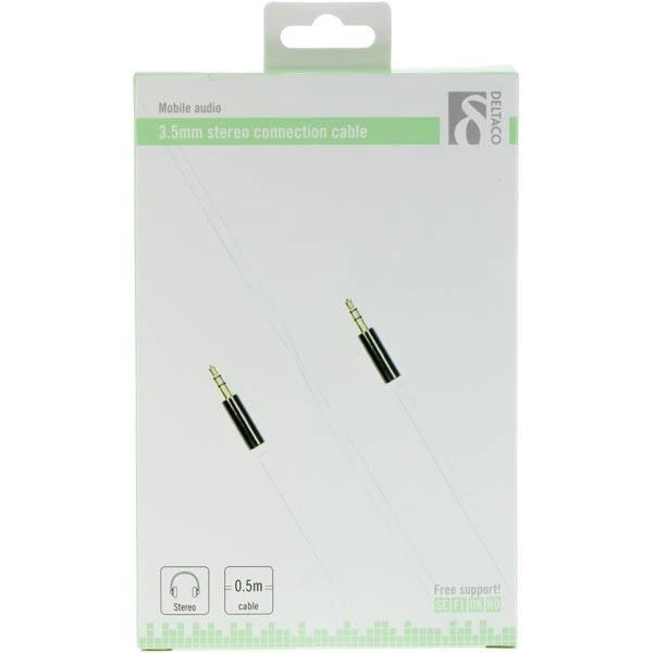 Deltaco 3.5mm garso laidas, originali pakuotė